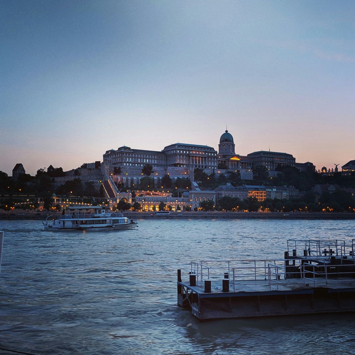 Silvester auf der Donau